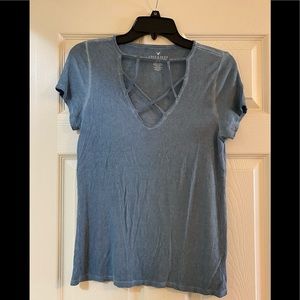 American Eagle Ribbed shirt